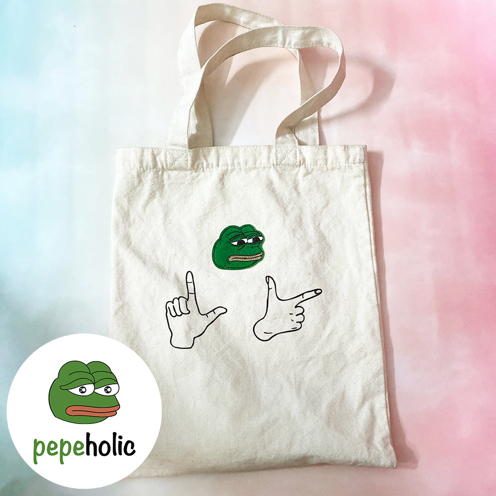 Pepe The Frog Meme Iron-On Embroidered Patch