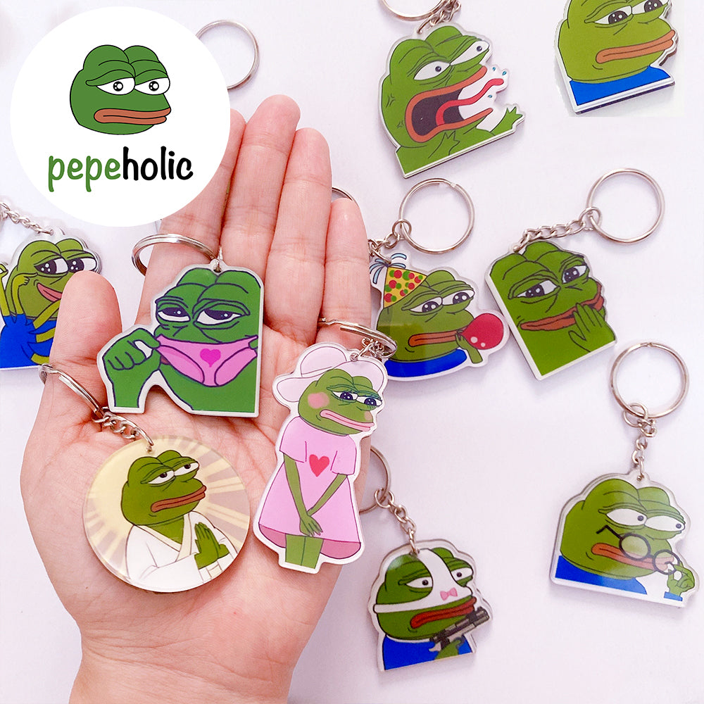 Pepe the Frog Keychains