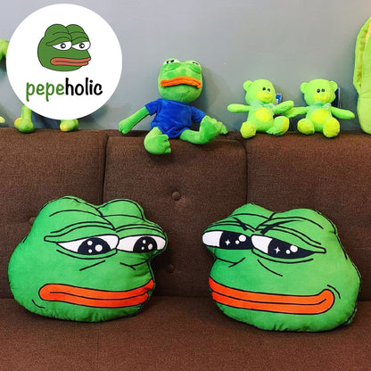 Pepe the Frog Double-Faced Plush Pillow