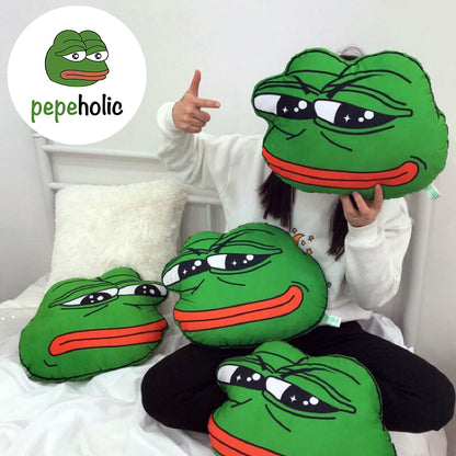 Pepe the Frog Double-Faced Plush Pillow