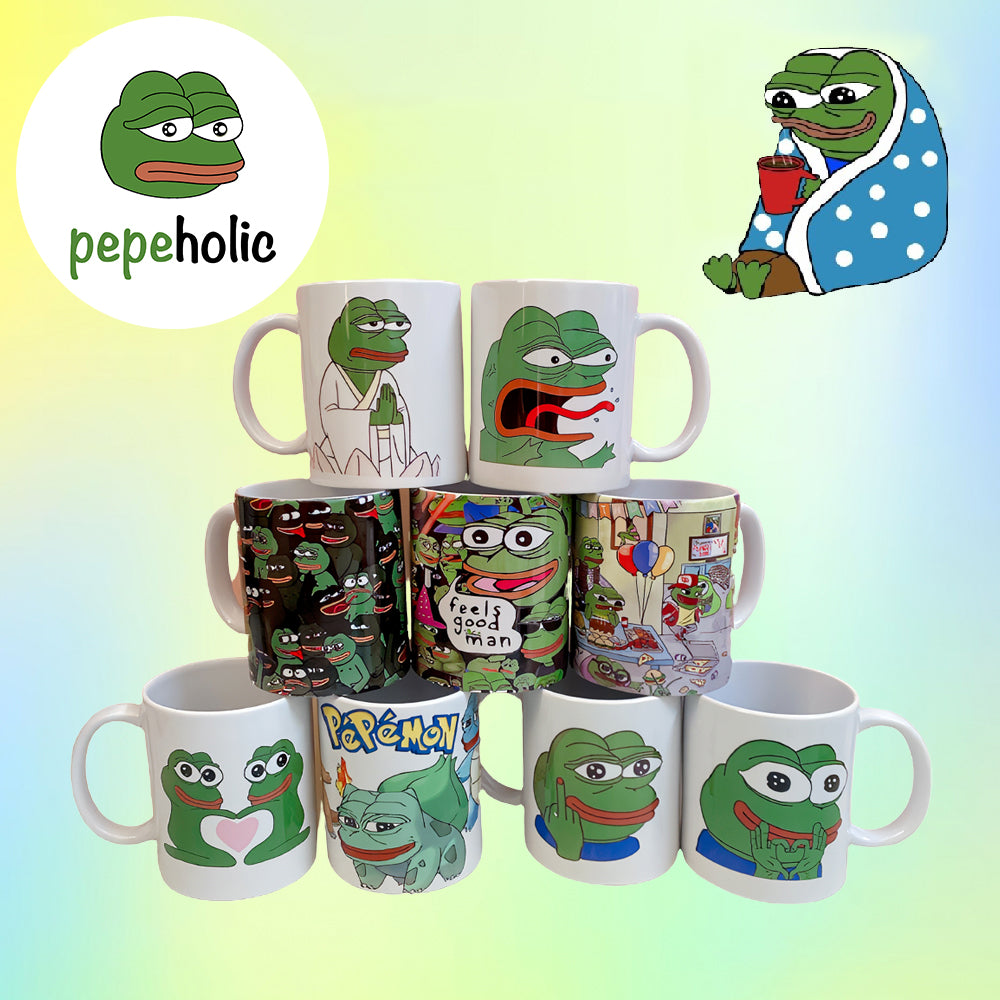 Pepe The Frog Meme Mug Collection