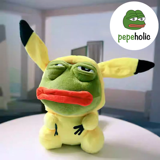 Pepe the Frog Pikachu Plush