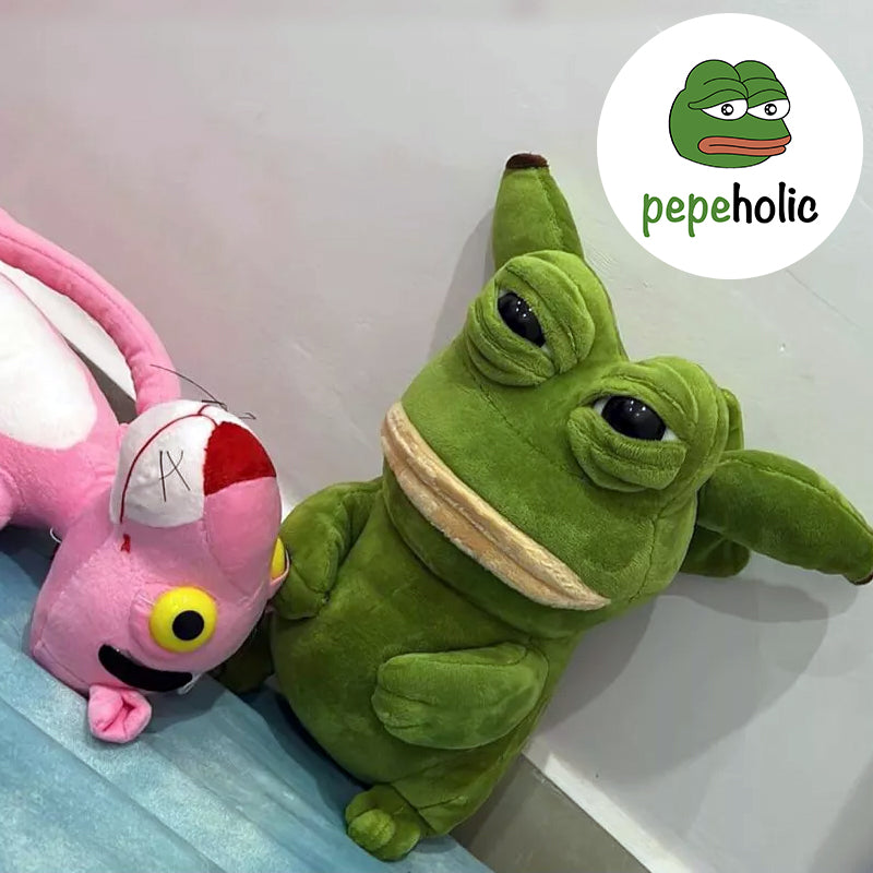 Pepe the Frog in Pikachu Style Plush