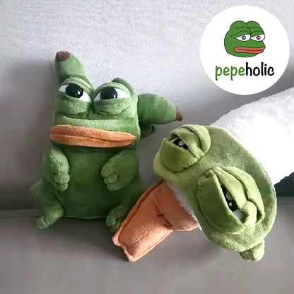 Pepe the Frog in Pikachu Style Plush