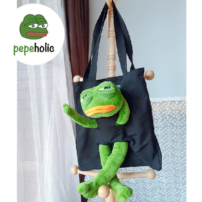 Pepe The Frog Plush Tote Bag